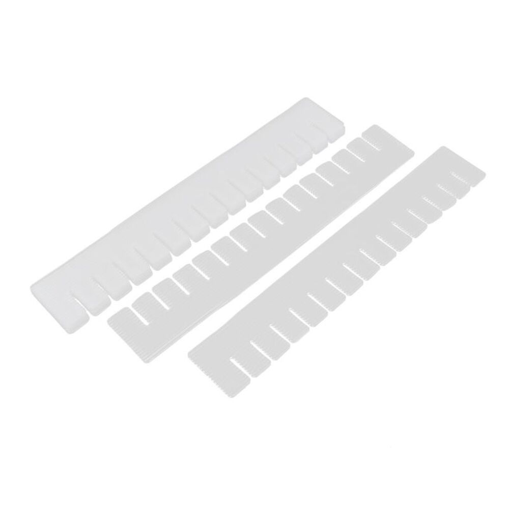 Plastic DIY Grid Drawer Divider Household Organizer 6 Pcs